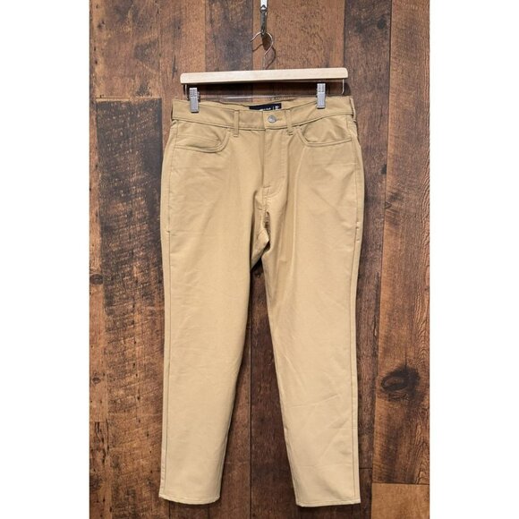 Abercrombie And Fitch Men’s Skinny Tapered Stretch Pants 30x27 EUC - Picture 1 of 5